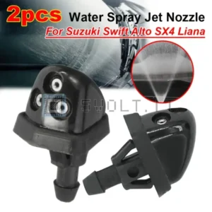 2pz Ugello Acqua Parabrezza Plastica per Suzuki Grand Vitara