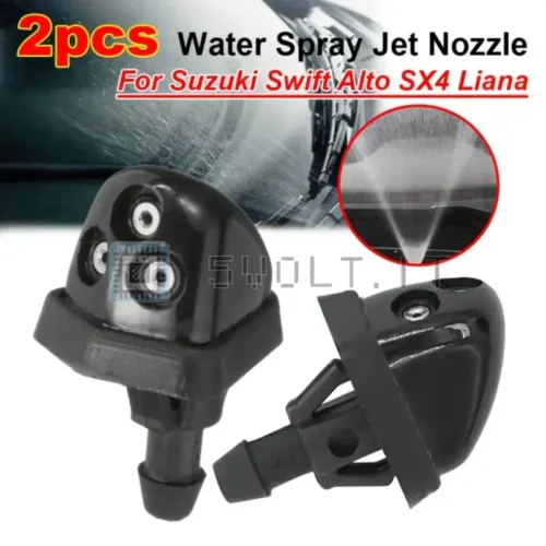 2pz Ugello Acqua Parabrezza Plastica per Suzuki Grand Vitara