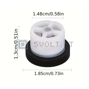 3pz Valvola Ritegno con Rete Acciaio Inox Fori 0.4cm Cucina