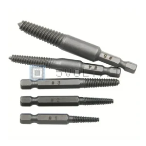 Kit 5pz Estrattori Viti e Bulloni Esagonali Danneggiati Rotti