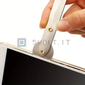 2 Pezzi Spudger in Acciaio Inox Apri Schermo Smartphone LCD