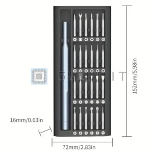 Kit 24-in-1 Cacciaviti Riparazione Smartphone Tablet Punte