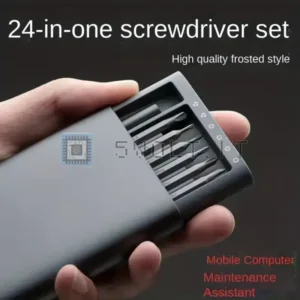 Kit 24-in-1 Cacciaviti Riparazione Smartphone Tablet Punte