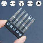 Set 5 Punte Cacciavite Precisione U-Y-Philips-Flathead Mini