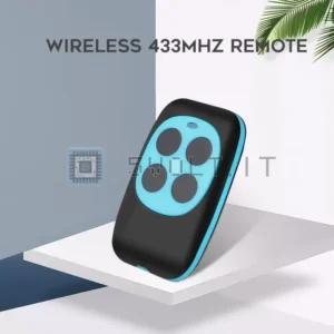 Telecomando Porta Garage Clone Trasmettitore RF Blue