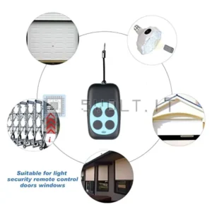 Telecomando Porta Garage Clone Trasmettitore RF Blue