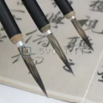 Set 3pz Pennello Calligrafia in Rame Smaltatura Ceramica