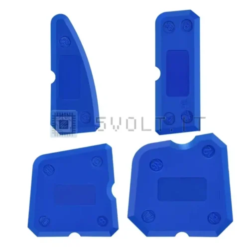 Set 4pz Strumenti Calafataggio Sigillante Silicone Bordi