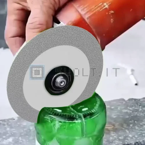 Lama Disco Taglio in Vetro 100mm per Marmo Vetro Ceramica