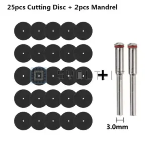 Set 25pz Dischi da Taglio Metallo Sega Circolare Lame