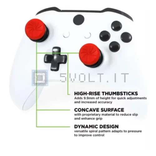 Stick Analogici Neri Freek Galaxy Silicone per Xbox S X