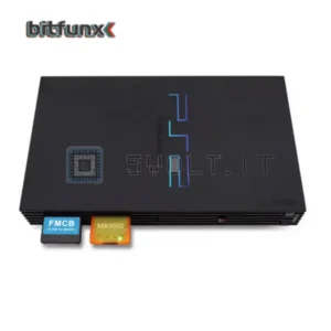 BitFunX PS2 MX4SIO Lettore di Giochi Adattatore SD PS2