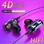 Cuffie Cablate 3.5mm Cancellazione Rumore con Microfono