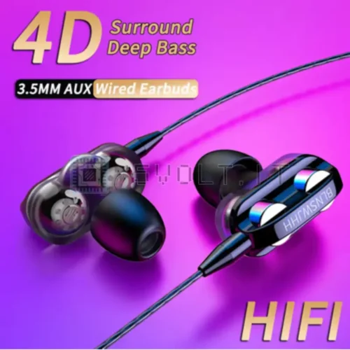 Cuffie Cablate 3.5mm Cancellazione Rumore con Microfono