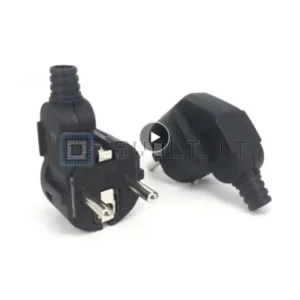 Presa Schuko di Ricambio Maschio 16A Ricablabile