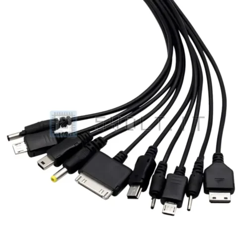 Cavo 10 in 1 USB Universale per Smartphone e Tablet