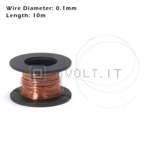 Cavo di Saldatura in Rame 0.1mm 10mt PWB Riparazione
