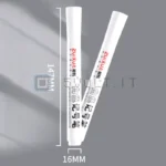2pz Pennarelli Bianchi 2.8mm Impermeabili Indelebili
