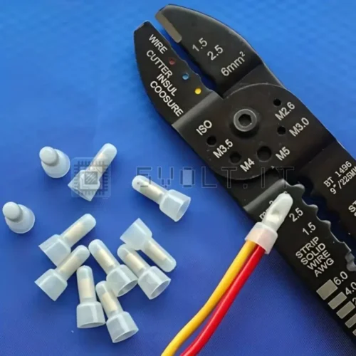 Set 120pz Tappo a Crimpare 22-16-14-12-10 AWG Terminale