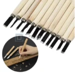 Coltelli Scalpelli 8pz Taglio Legno Sgorbia Lavorazione