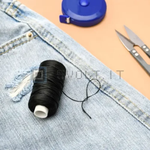 Filo per Cucito in Pelle 0.8mm 50mt 150D Poliestere