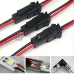 10 Paia Presa a Spina 2 Pin Connettori per Striscia LED