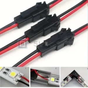 10 Paia Presa a Spina 2 Pin Connettori per Striscia LED