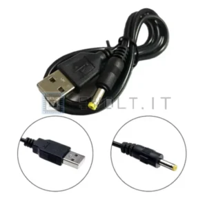 Cavo di Ricarica 80cm 5V 1A per PSP 1000/2000/3000