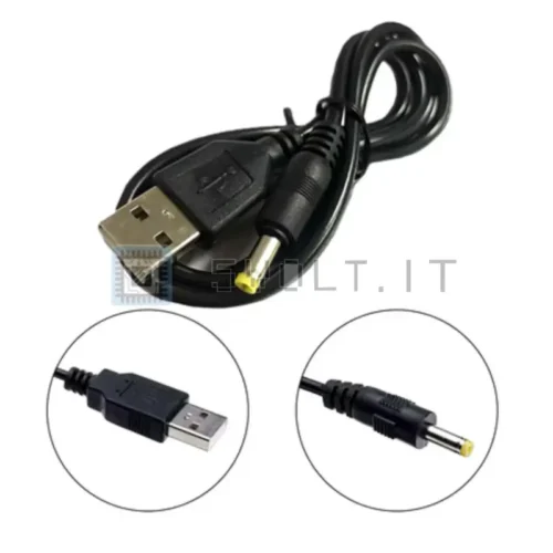 Cavo di Ricarica 80cm 5V 1A per PSP 1000/2000/3000