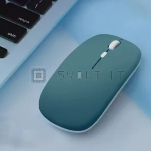 Mouse Bluetooth Silenzioso Dark Green Ottico Wireless