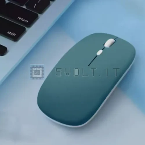Mouse Bluetooth Silenzioso Dark Green Ottico Wireless