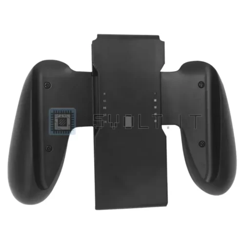 Impugnatura da Gioco in Plastica Nera per Joy-Con Switch