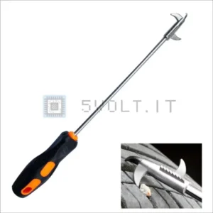 Strumento Gancio per Pulizia Pneumatici Pietre