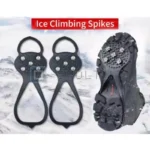 Tacchetti da Neve Neri Unversali Arrampicata Scarpe