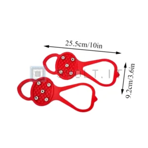 Tacchetti da Neve Neri Unversali Arrampicata Scarpe