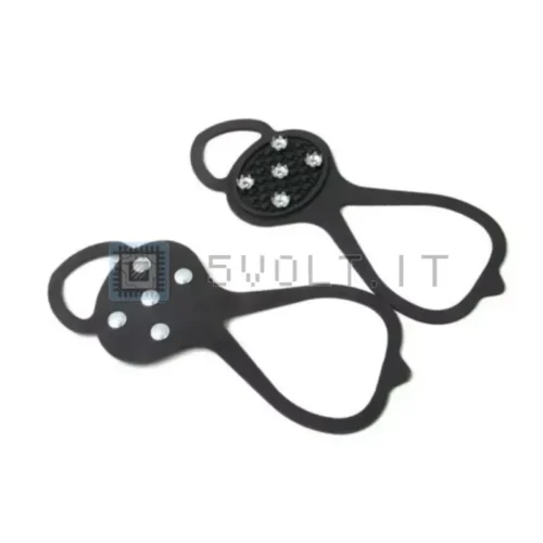 Tacchetti da Neve Neri Unversali Arrampicata Scarpe