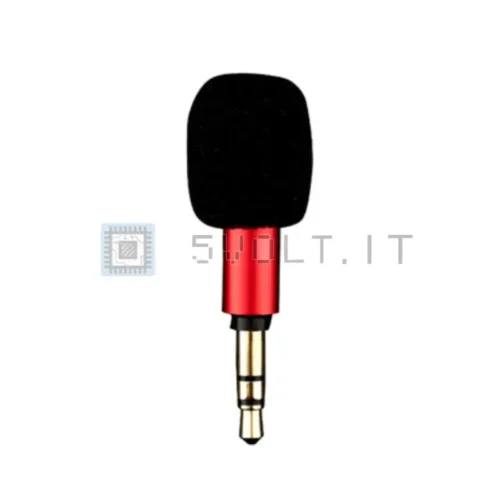 Mini Microfono 3.5mm Portatile Omnidirezionale Audio