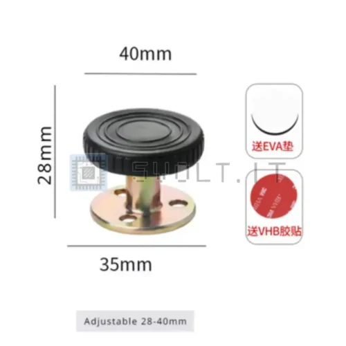 Strumento Spessore per Letto 28-40mm Anti-Shock