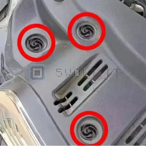 40pz Clip per Pannello Porta Interna 6868243 per Golf