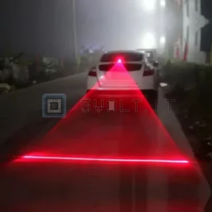 LED Laser Fendinebbia per Auto Fanale Posteriore Freno