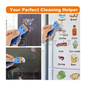 Strumento Rimozione e Applicazione Adesivi Auto 10 Lame