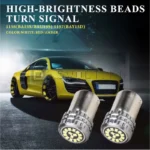 2pz Lampade LED 1157 BAY15D P21 Bianche 15SMD