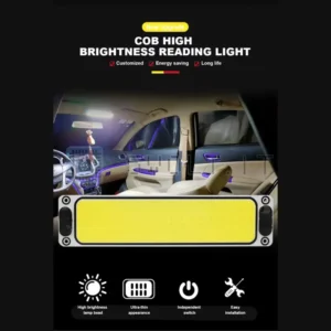 Striscia LED 12-24V Luce Interna Auto 108SMD Soffitto