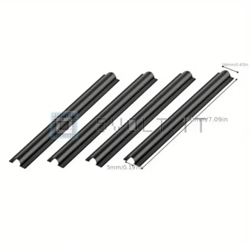 Kit 4pz Manicotti Organizer per Cavi Interni Auto Estetica
