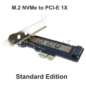 Scheda Adattatore M.2 NVME SSD a PCIe X1 64gbps