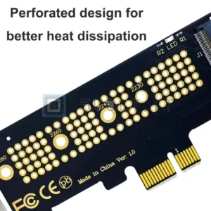 Scheda Adattatore M.2 NVME SSD a PCIe X1 64gbps