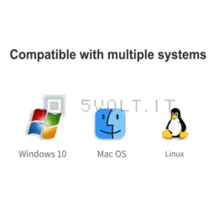 Scheda Adattatore M.2 NVME SSD a PCIe X1 64gbps