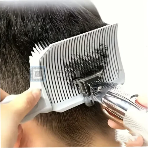 Pettine per Barbiere Rasatura Styling Curvo Spazzola