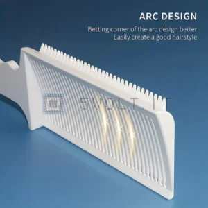 Pettine per Barbiere Rasatura Styling Curvo Spazzola