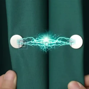 4 Paia Bottoni Magnetici per Tende Staccabili Fissaggio